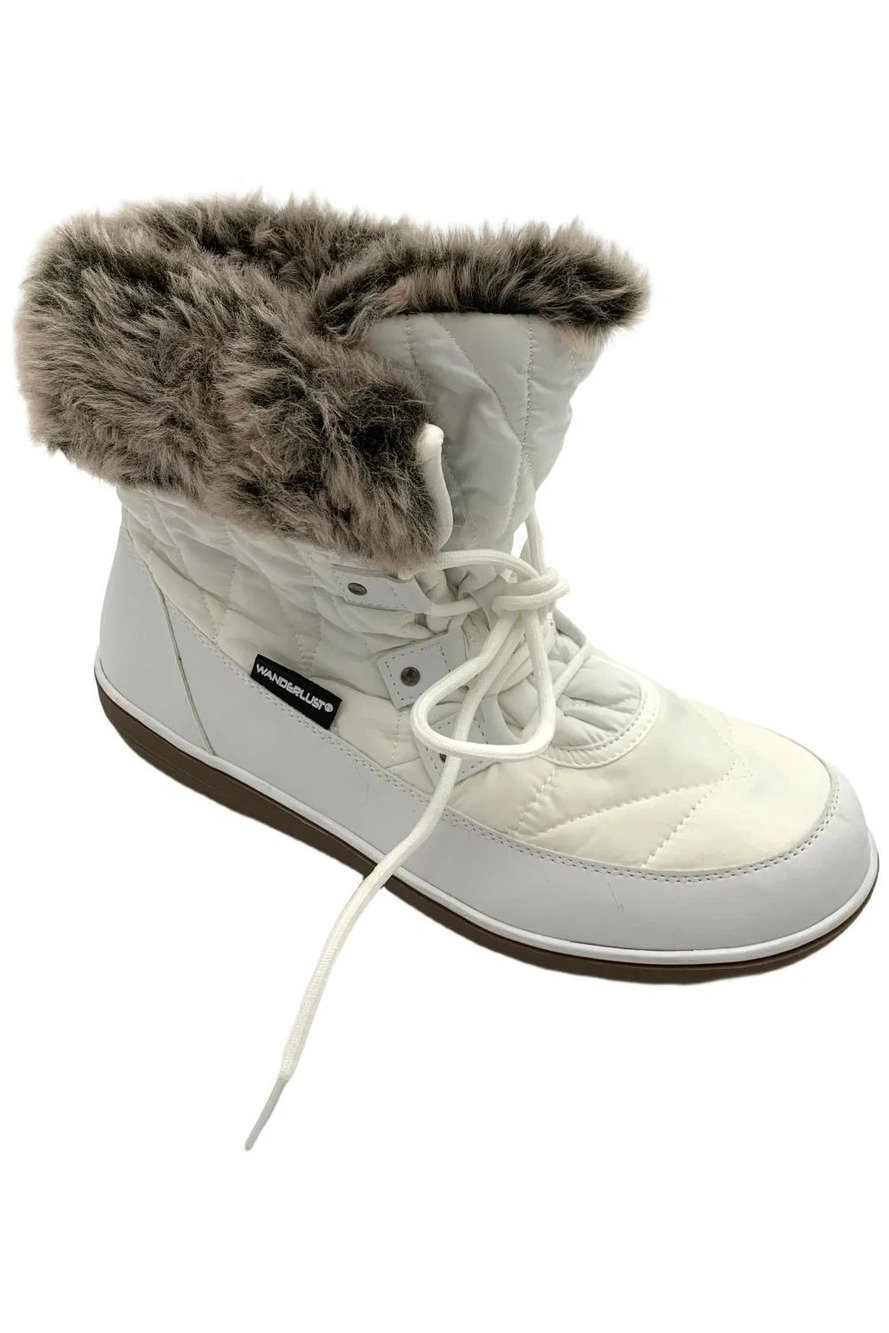 Wanderlust Women's Snowflake Boots Ice/White - Extra Wide